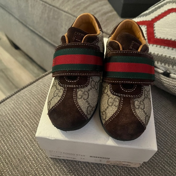 Kids Brown Designer Shoes
